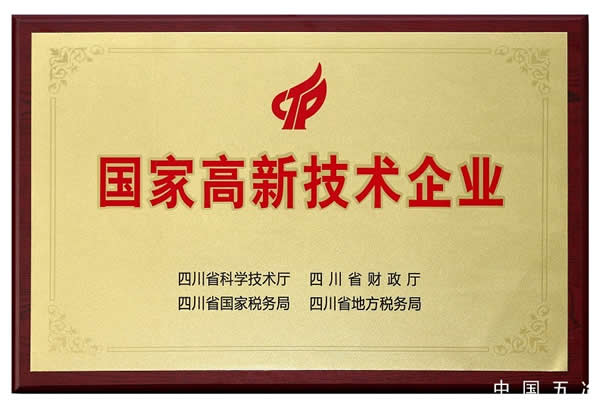 國家高新技術(shù)企業(yè)